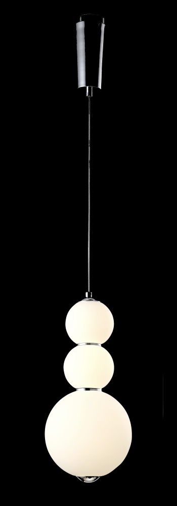 Crystal Lux Светильник подвесной Crystal Lux DESI SP3 CHROME/WHITE