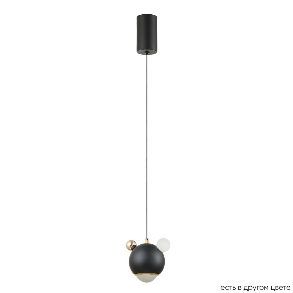 Crystal Lux Светильник подвесной Crystal Lux AMIGO SP LED BLACK