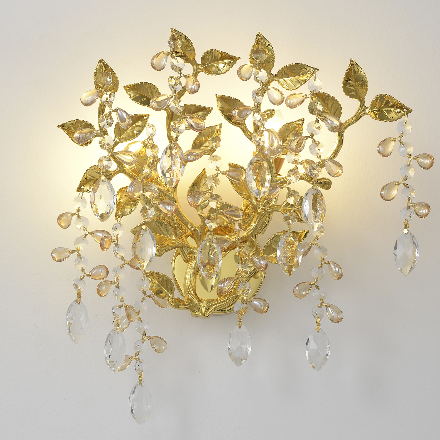 Crystal Lux Бра Crystal Lux EDEN AP2 GOLD