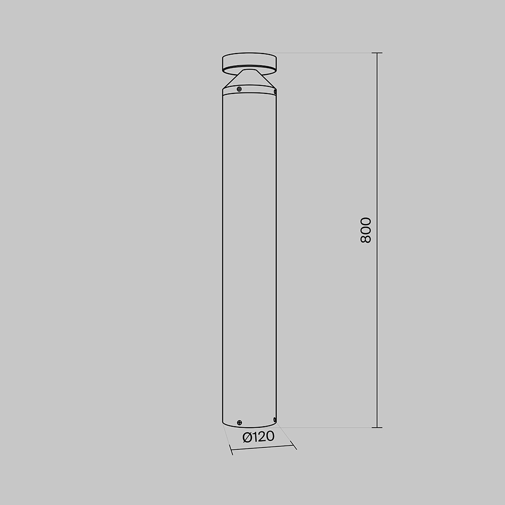 Ландшафтный светильник Outdoor O591FL-L12GF3K1