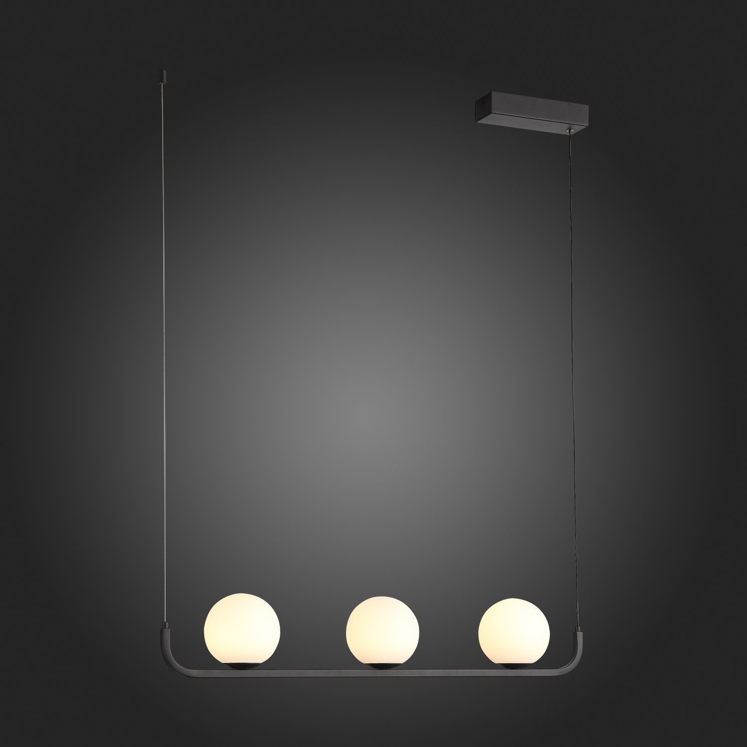 SL1581.403.03 Светильник подвесной ST-Luce Черный/Белый LED 3*8W 3200K BOTELLI