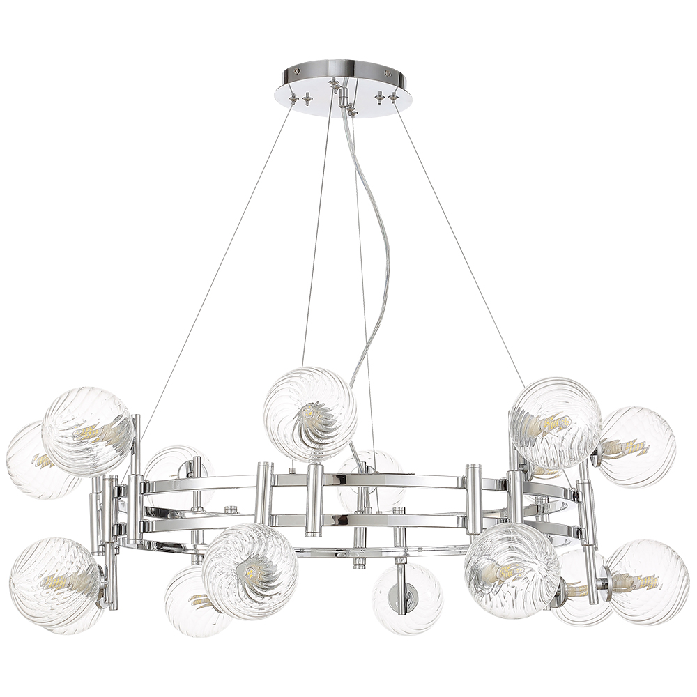 Crystal Lux Люстра Crystal Lux LUXURY SP16 CHROME