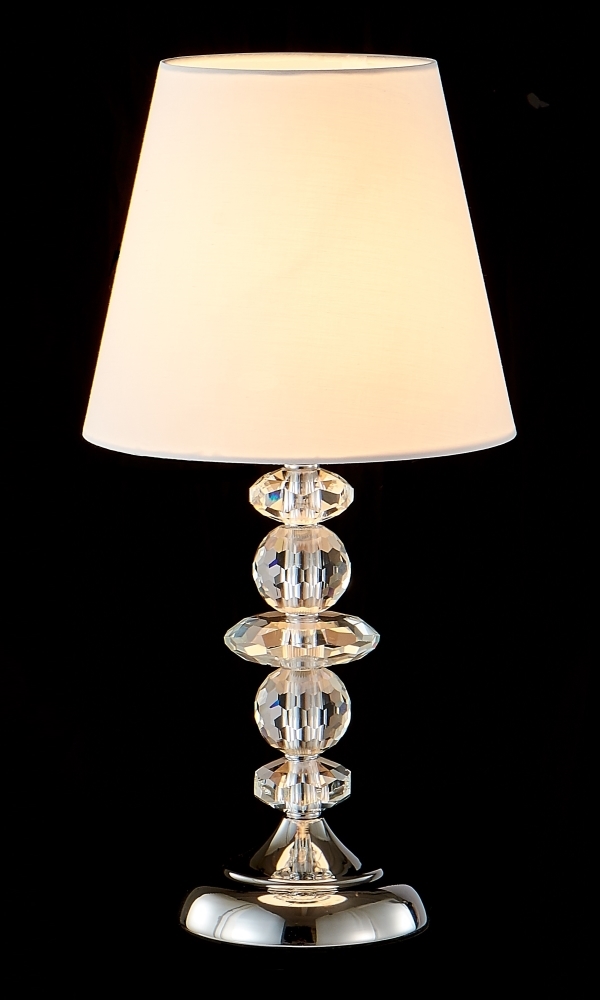 Crystal Lux Настольная лампа Crystal Lux ARMANDO LG1 CHROME
