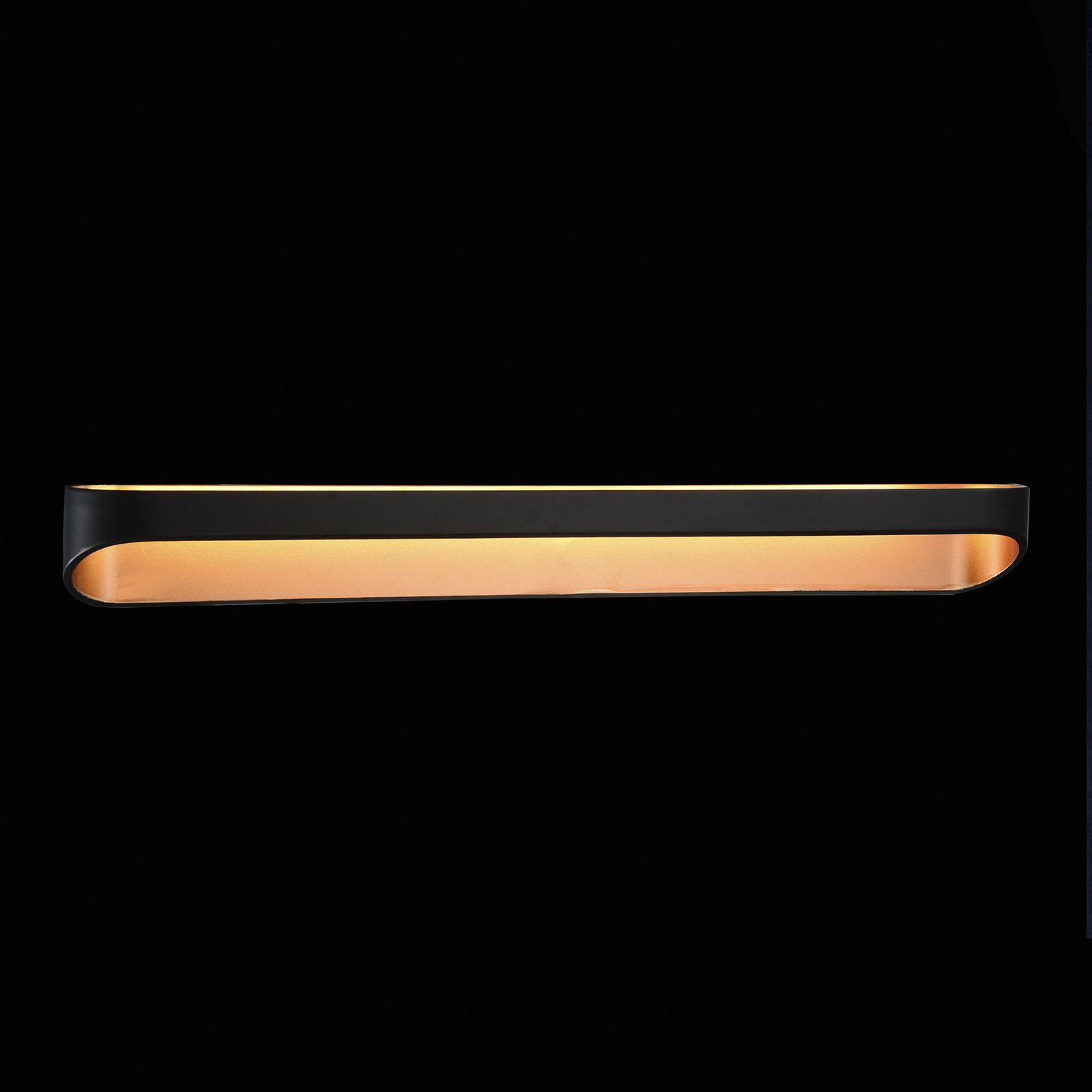 SL582.411.01 Светильник настенный ST-Luce Черный, Золото/Черный, Золото LED 1*18W 4000K MENSOLA