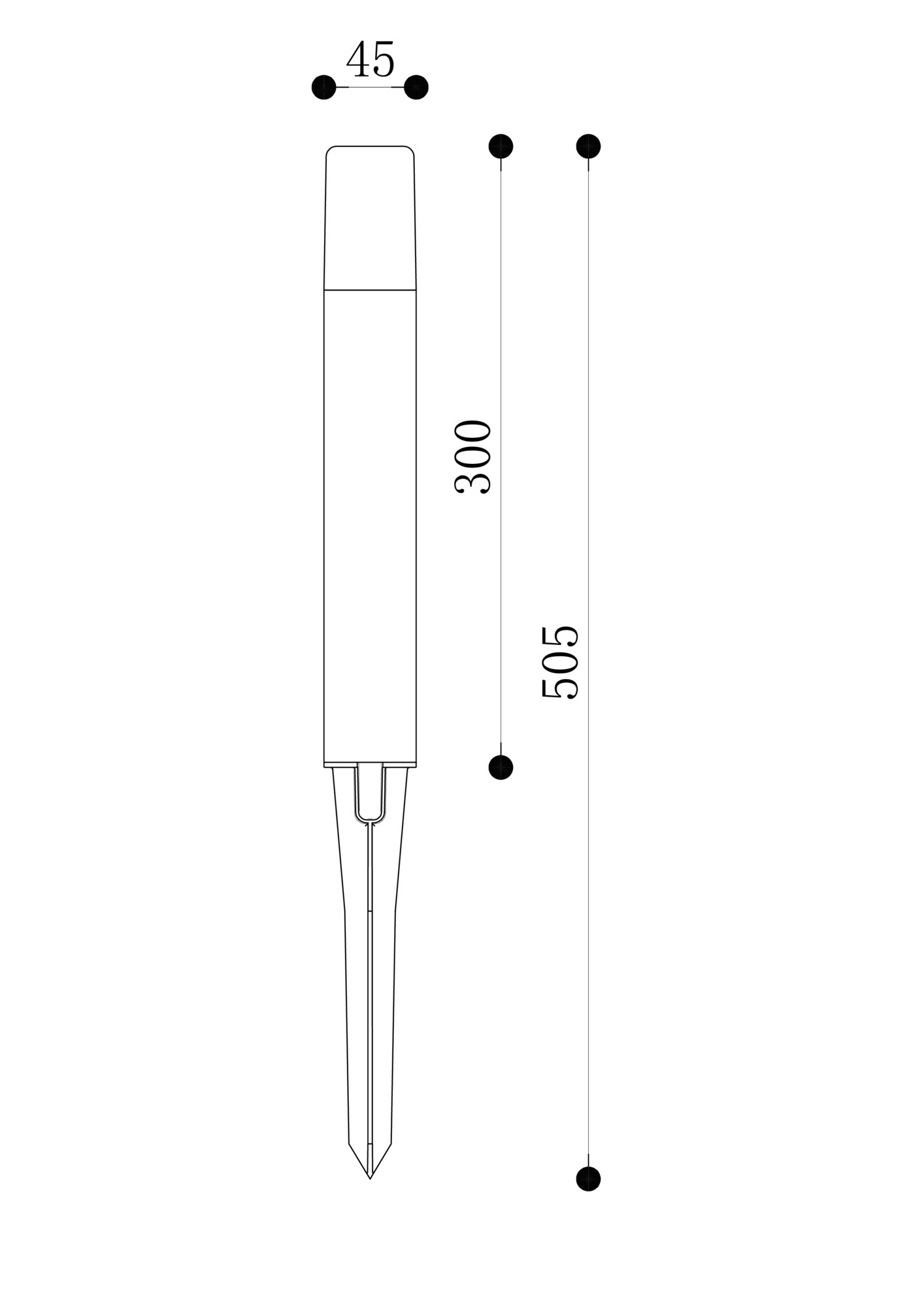 Ландшафтный светильник Outdoor O416FL-L3GR3K1