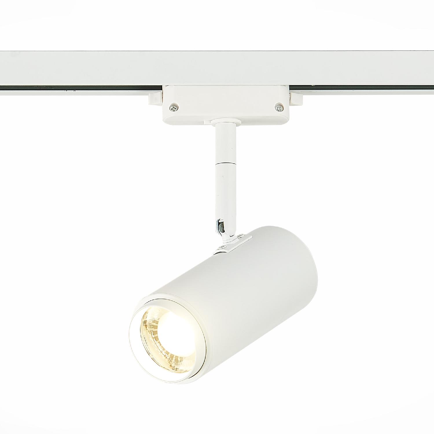 ST600.546.12 Св-к трек. Zoom Белый LED 1*12W 4000K 1 200Lm Ra>80 15-60° IP20 L137xW59xH179 170-240V Однофазная трековая система