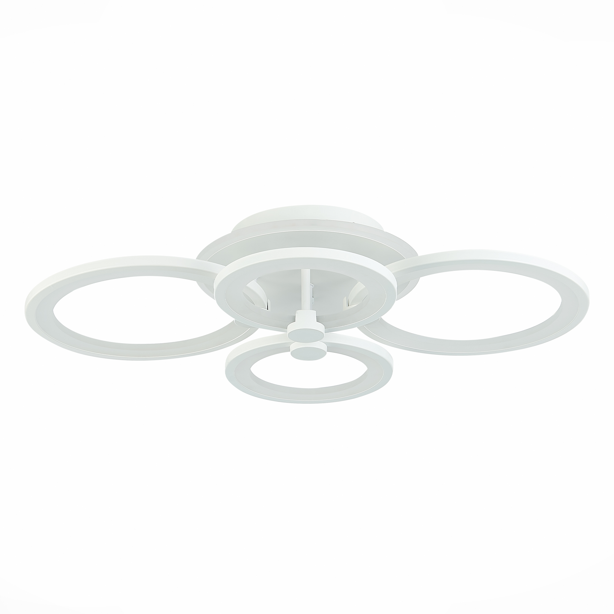 SLE200352-04RGB Светильник потолочный Белый/Белый LED 1*100W RGB 8W 3000-6000K LETO