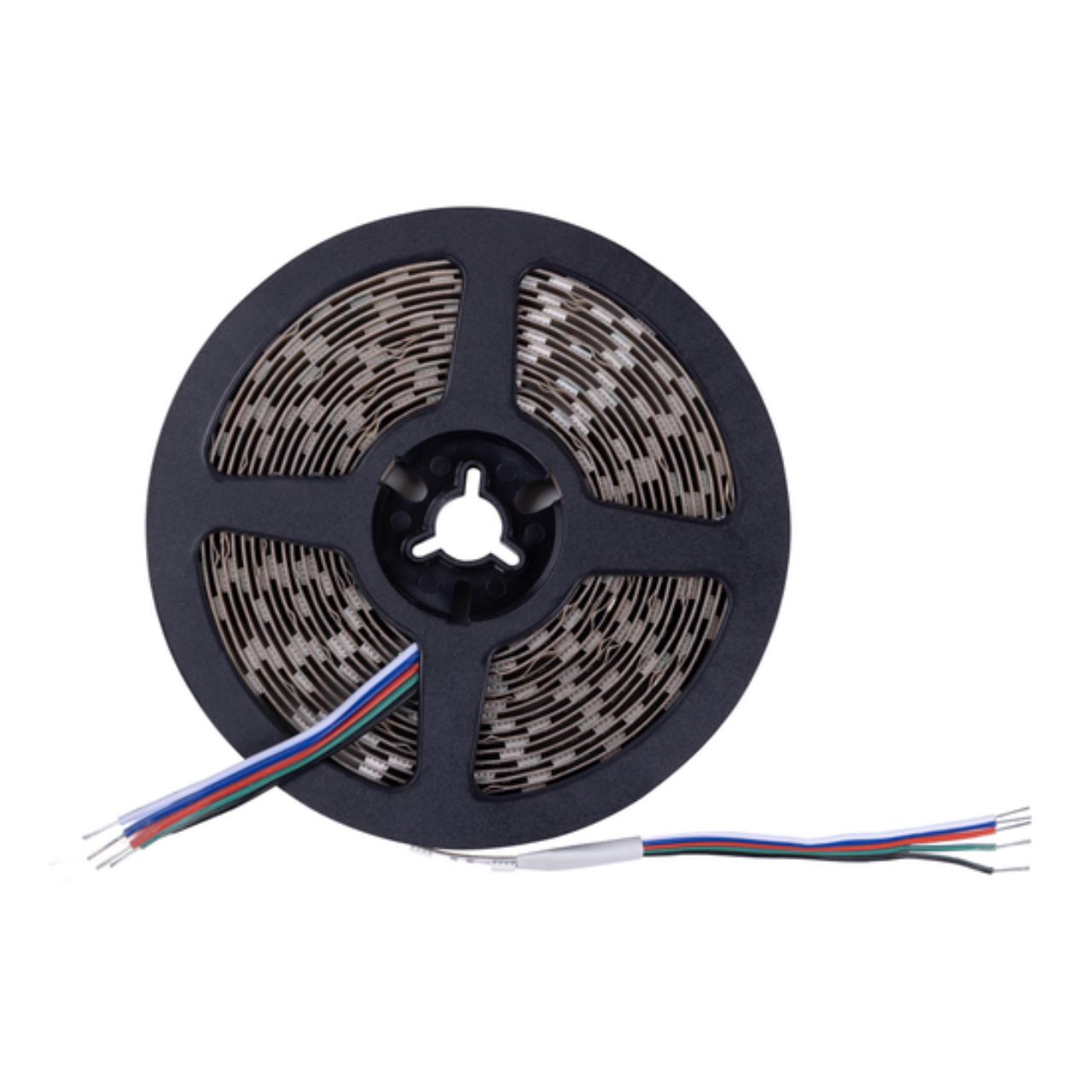 A2406012-01-RGB4K Светодиодная лента 24В 14,4Вт/м RGB+4000К 90+ 10мм SMD5050 60шт/м 5м IP20