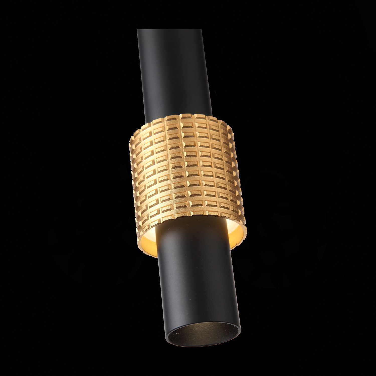 SL1591.403.01 Светильник подвесной ST-Luce Черный, Анодированный золотой/Черный LED 1*6W 3000K BALLITO