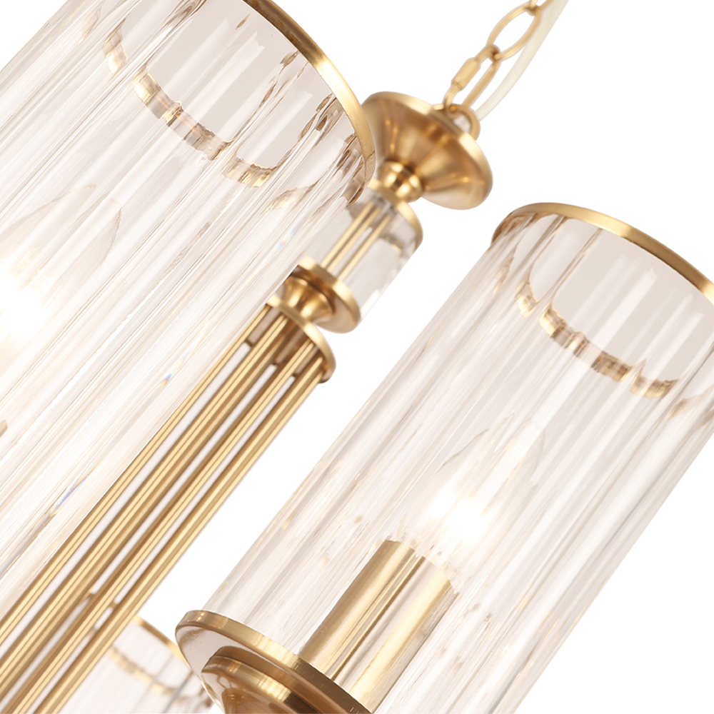 Crystal Lux Люстра Crystal Lux GLORIA SP9 BRASS
