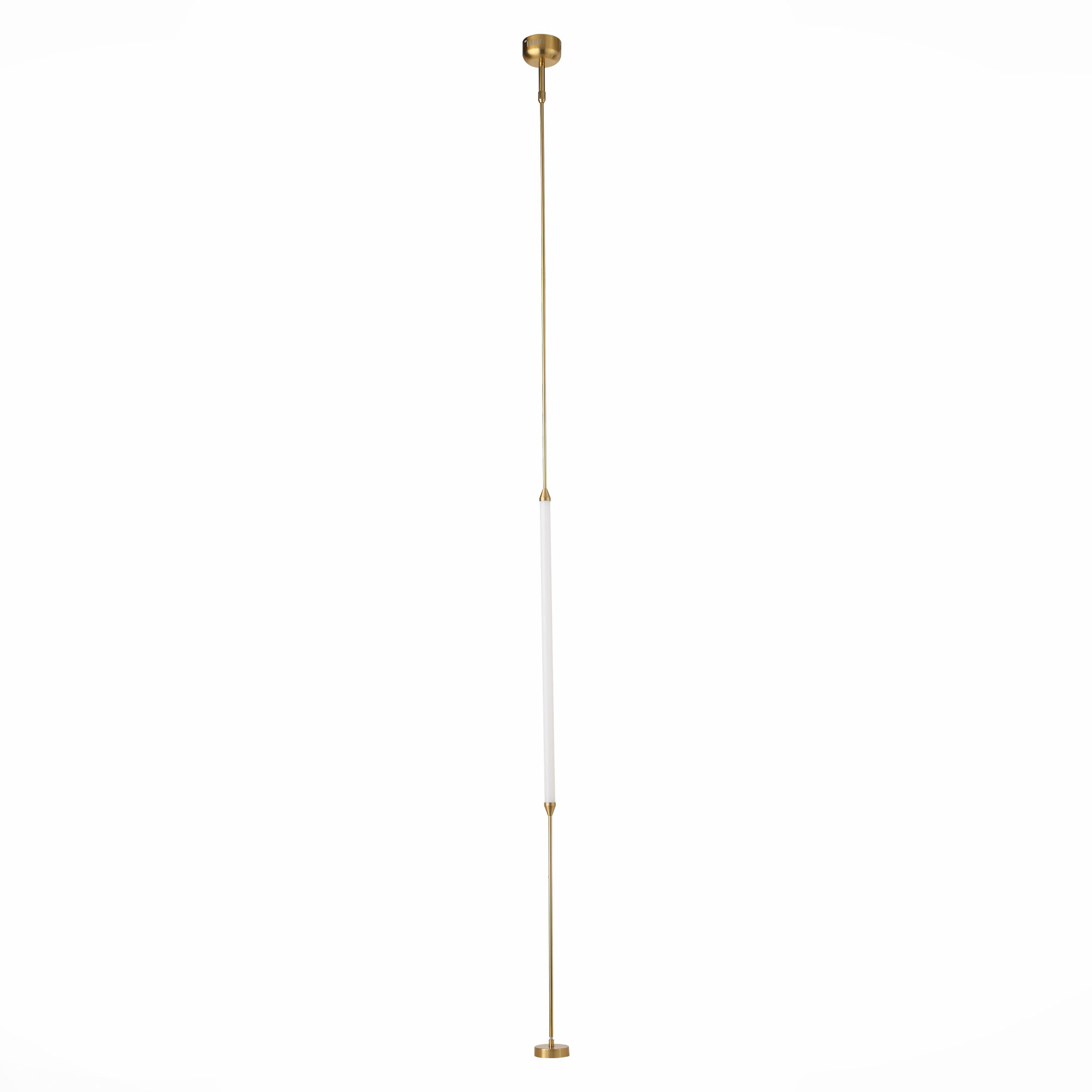 SL6004.305.01 Торшер ST-Luce Латунь/Белый LED 1*20W 3000K OLBIA