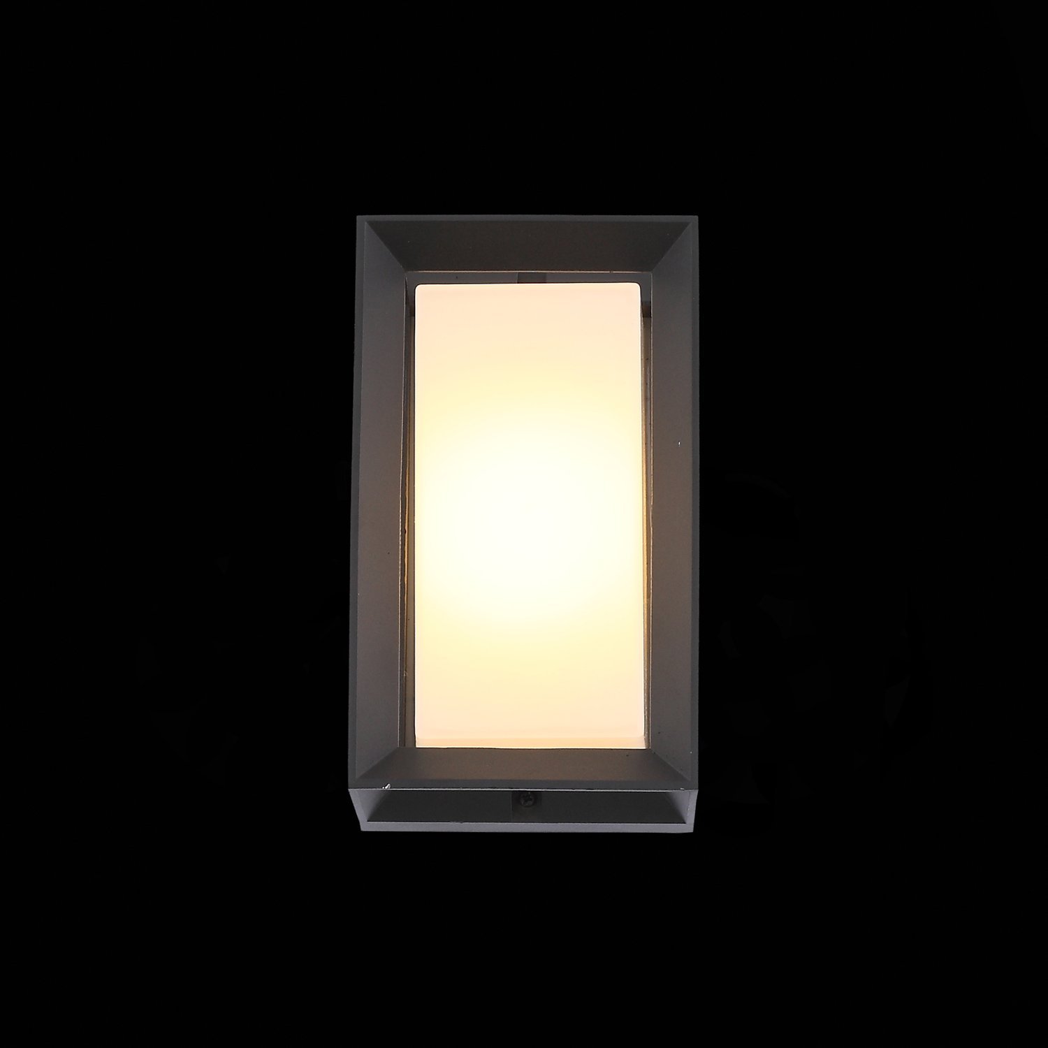 SL077.411.01 Светильник уличный настенный ST-Luce Черный/Белый LED 1*6W 3000K CUBISTA