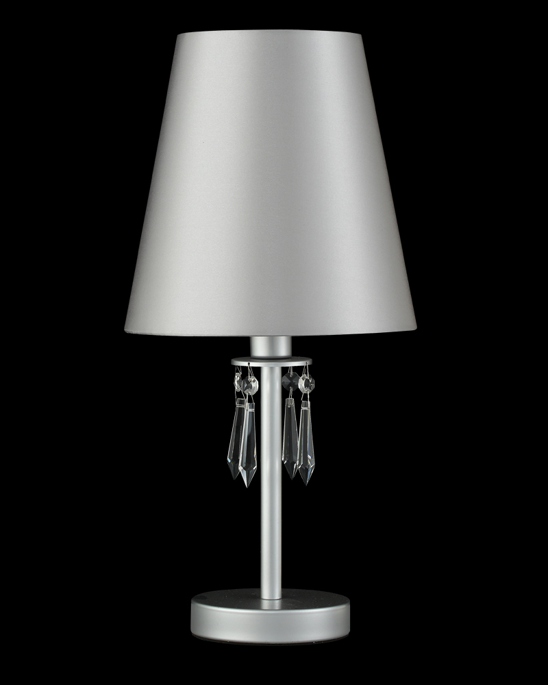 Crystal Lux Настольная лампа Crystal Lux RENATA LG1 SILVER