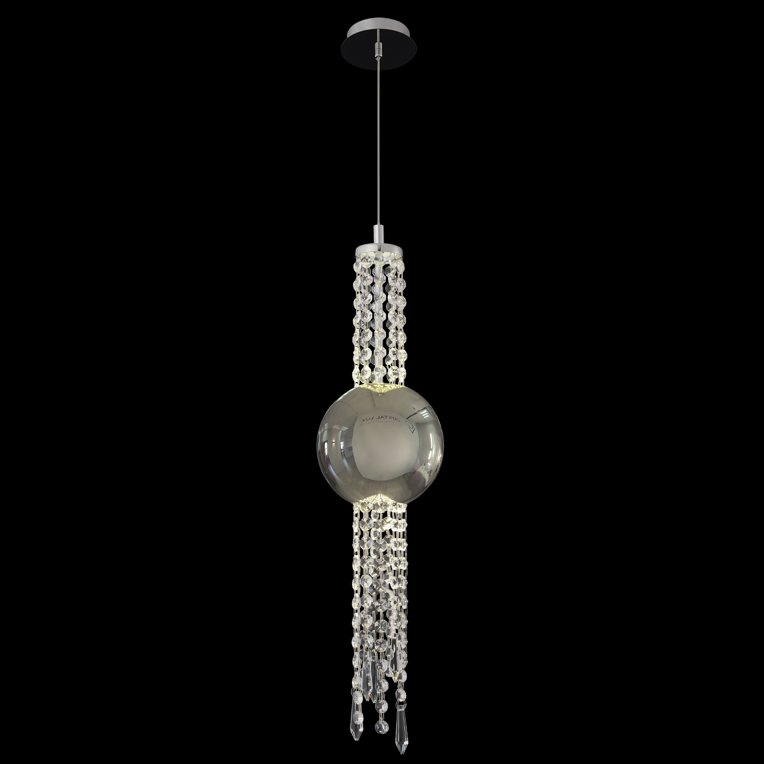 Crystal Lux Светильник подвесной Crystal Lux NAVAJO SP3W LED CHROME