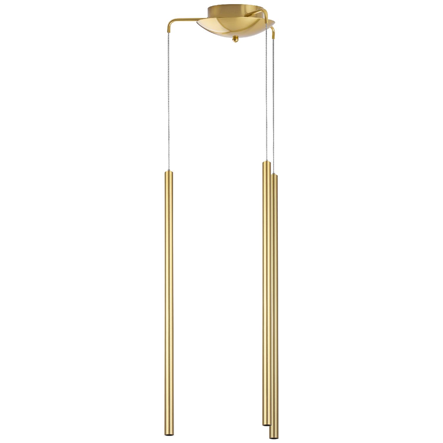 L5T747343 Люстра TUBO LED 25W 1600LM 25G ЗОЛОТО 4000K