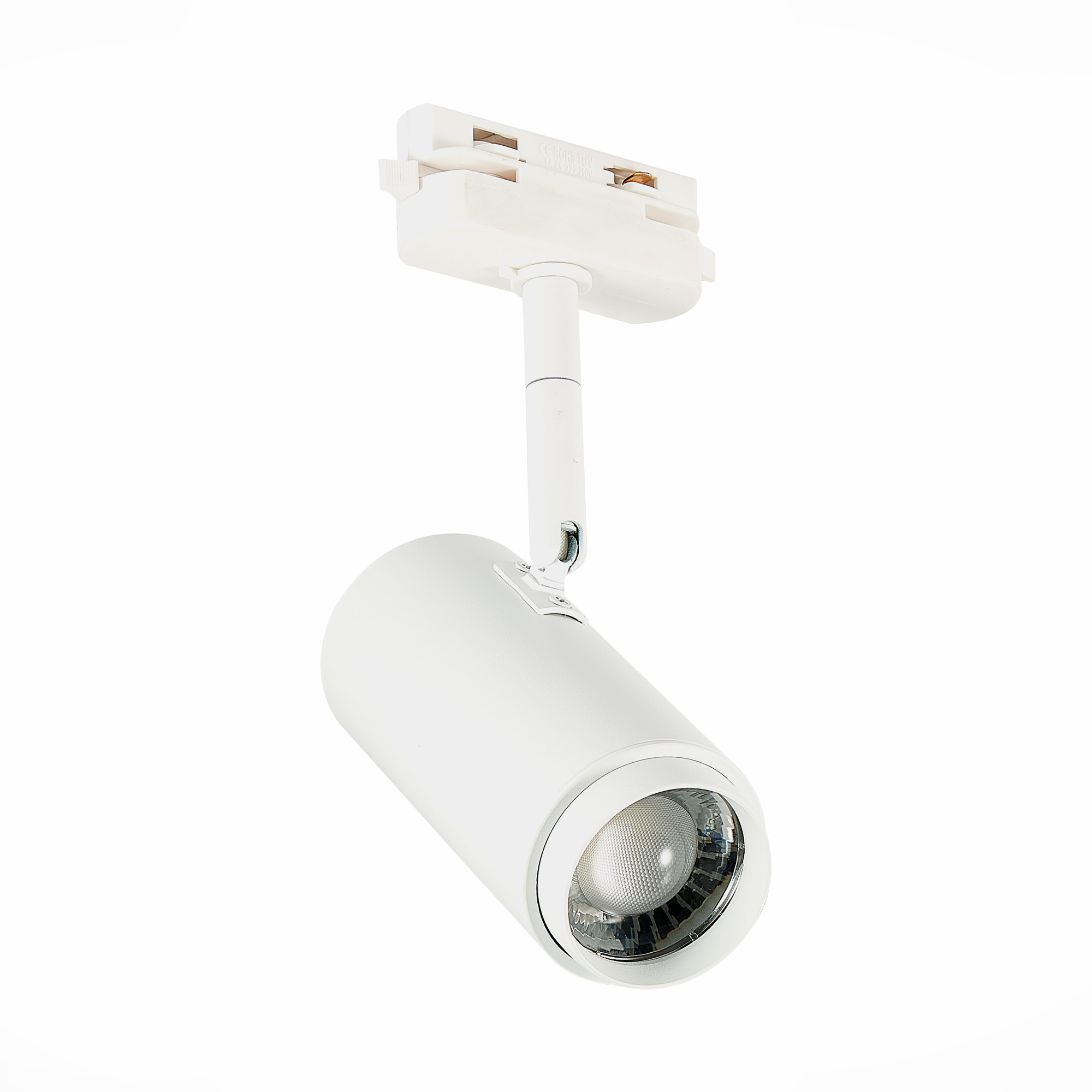 ST600.546.12 Св-к трек. Zoom Белый LED 1*12W 4000K 1 200Lm Ra>80 15-60° IP20 L137xW59xH179 170-240V Однофазная трековая система