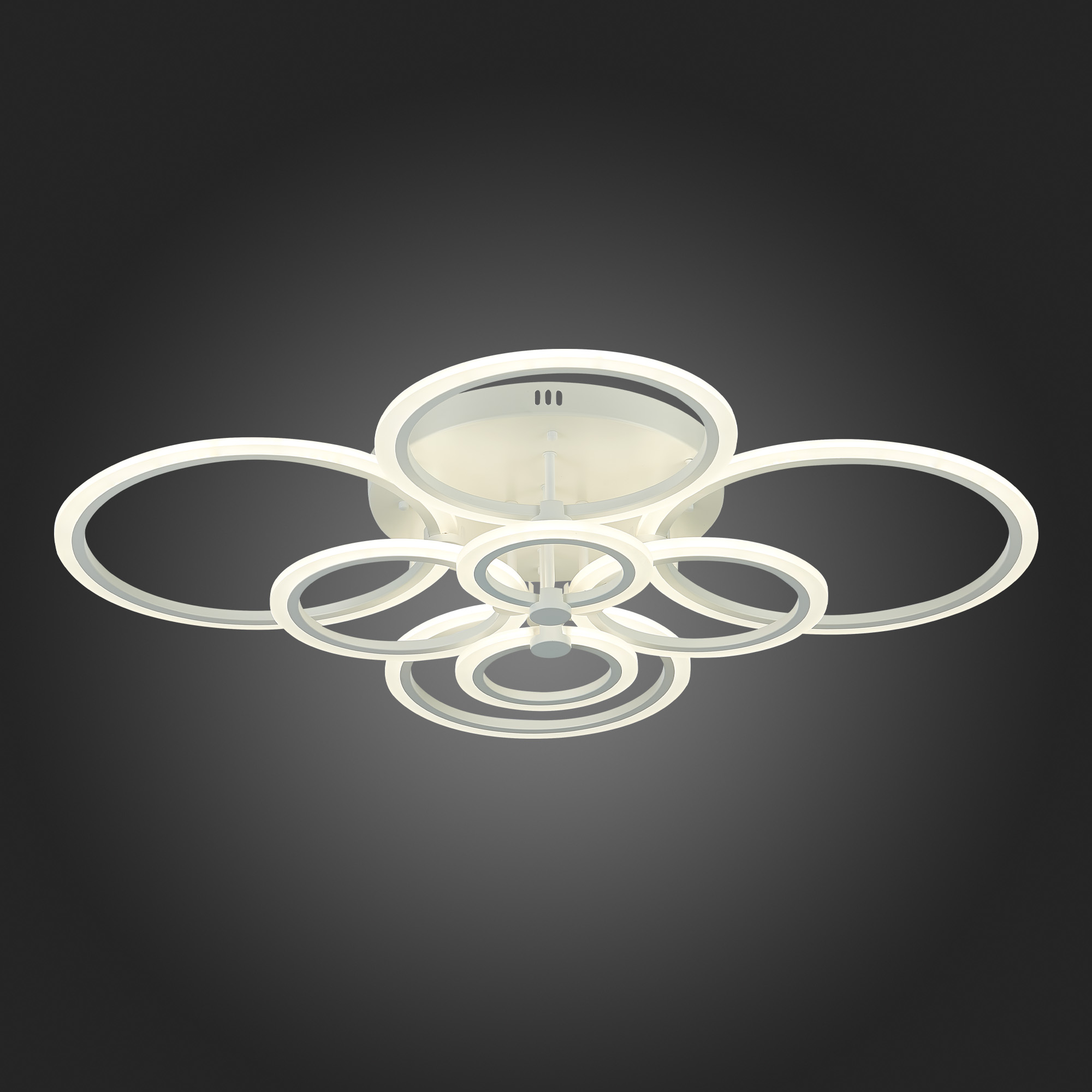 SLE500552-08 Светильник потолочный Белый/Белый LED 1*212W 3000-6000K CERINA