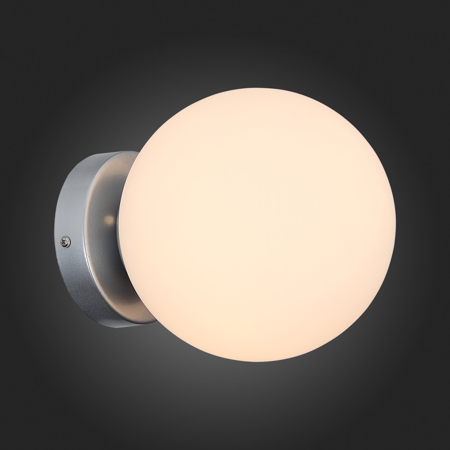 SL717.501.01 Светильник настенно-потолочный Серебристый/Белый E27 1*40W ACINI
