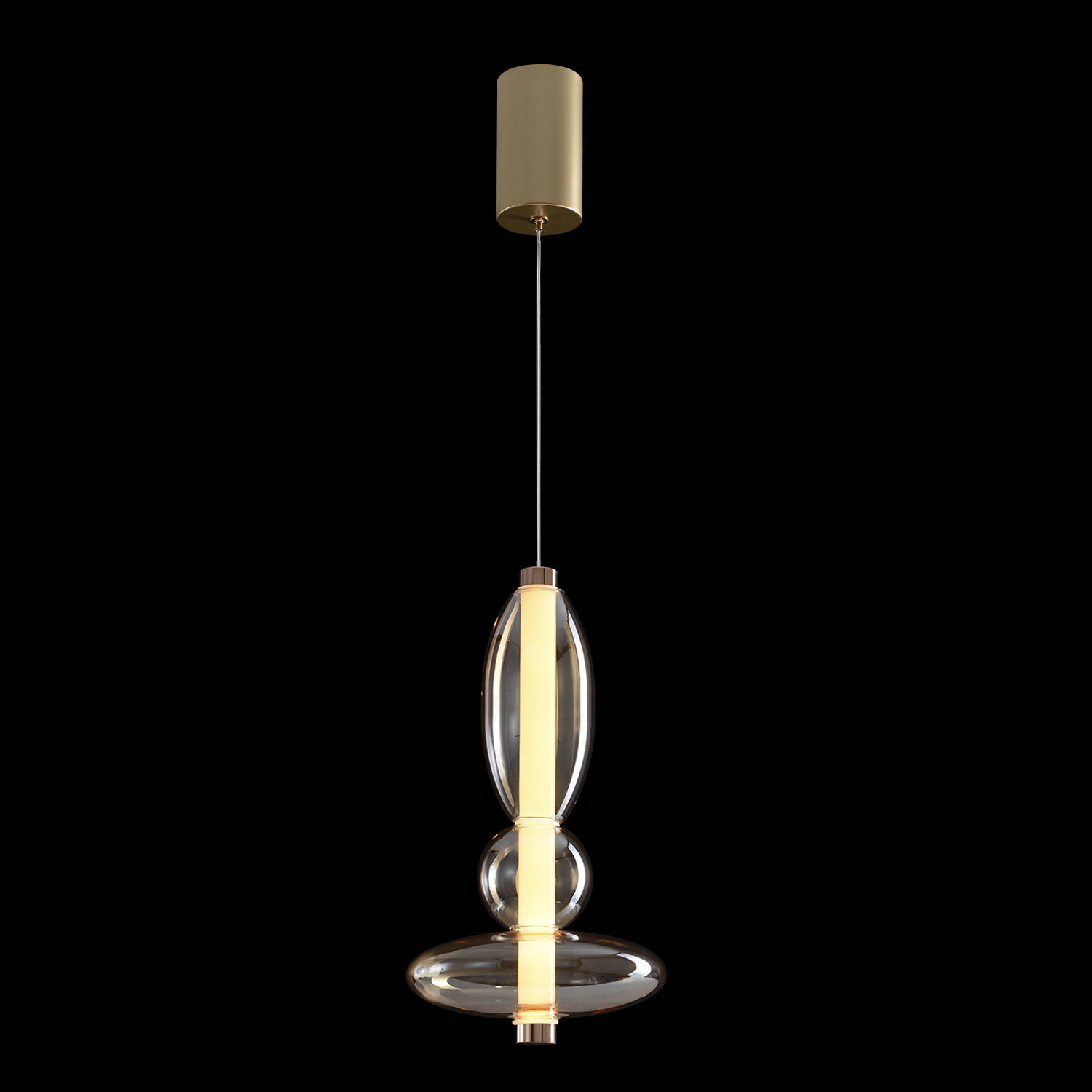 Crystal Lux Светильник подвесной Crystal Lux QUASAR SP10W LED AMBER