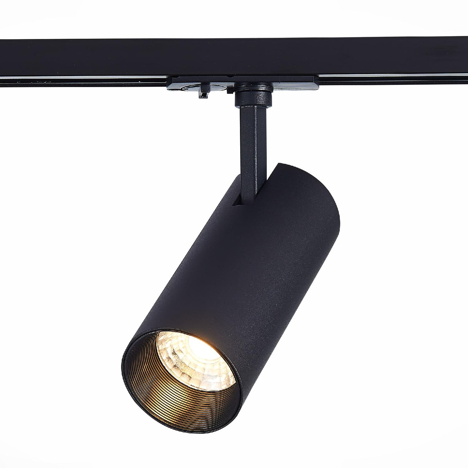 ST350.436.20.36 Св-к трек. Мат. черный LED 1*20W 3000K 1 800Lm Ra?90 36° IP20 L158xW65xH193 100-240V Однофазная трековая система