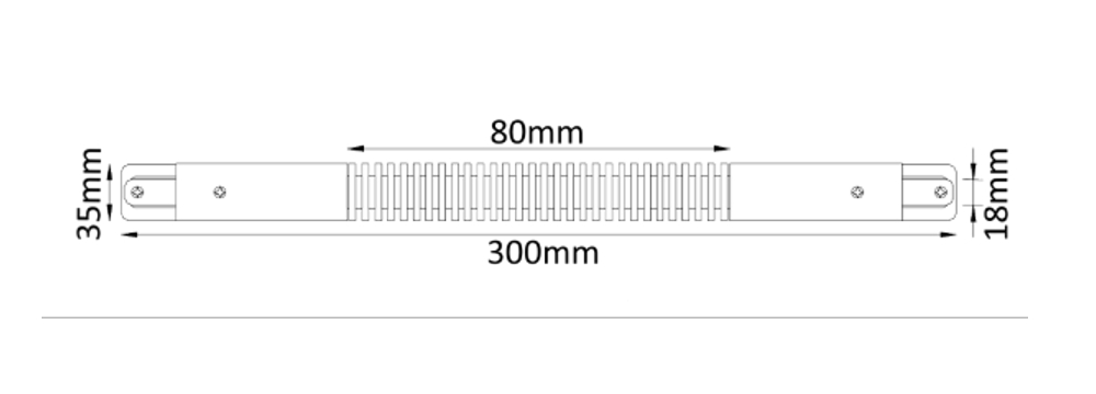 Crystal Lux Соединитель гибкий (однофазный) Crystal Lux CLT 0.211 05 WH