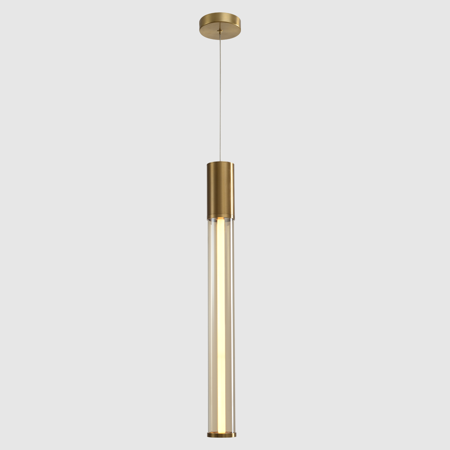 Crystal Lux Светильник подвесной Crystal Lux LINEUP SP11W LED BRASS