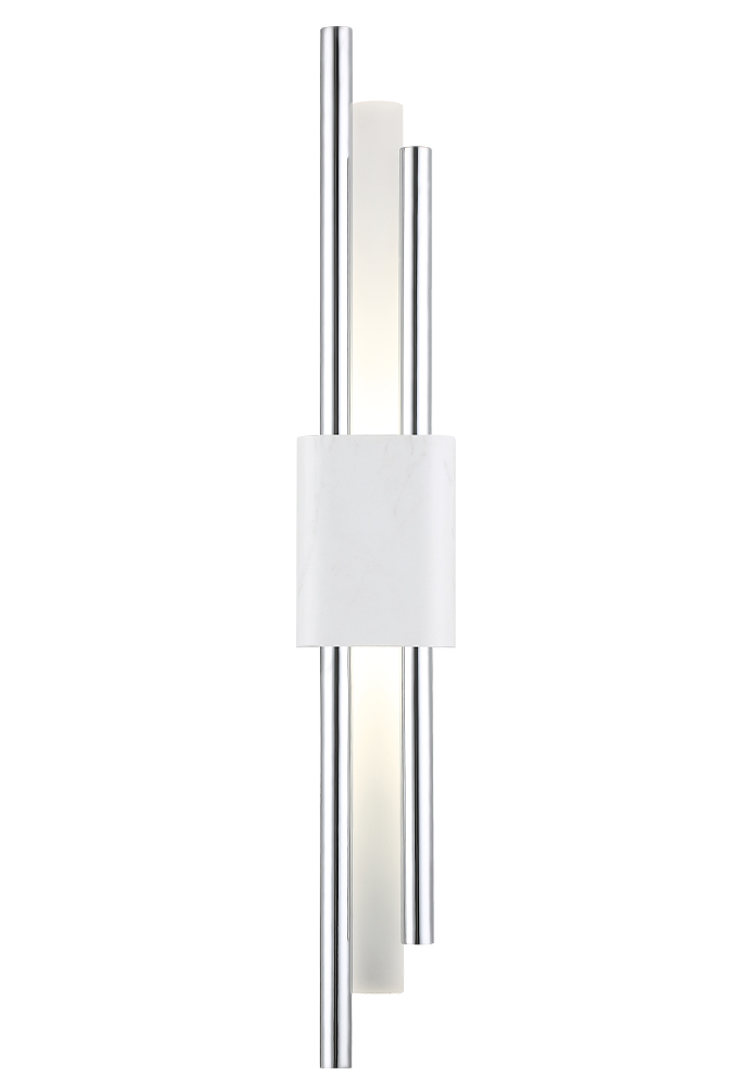 Crystal Lux Бра Crystal Lux CARTA AP6W LED WHITE/CHROME