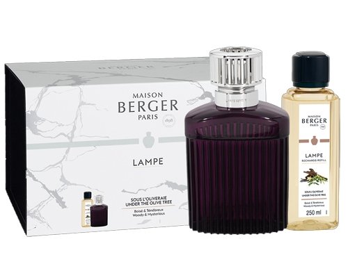 Набор Лампа Berger Paris Альфа пурпурная и аромат Оливковый венок 4558