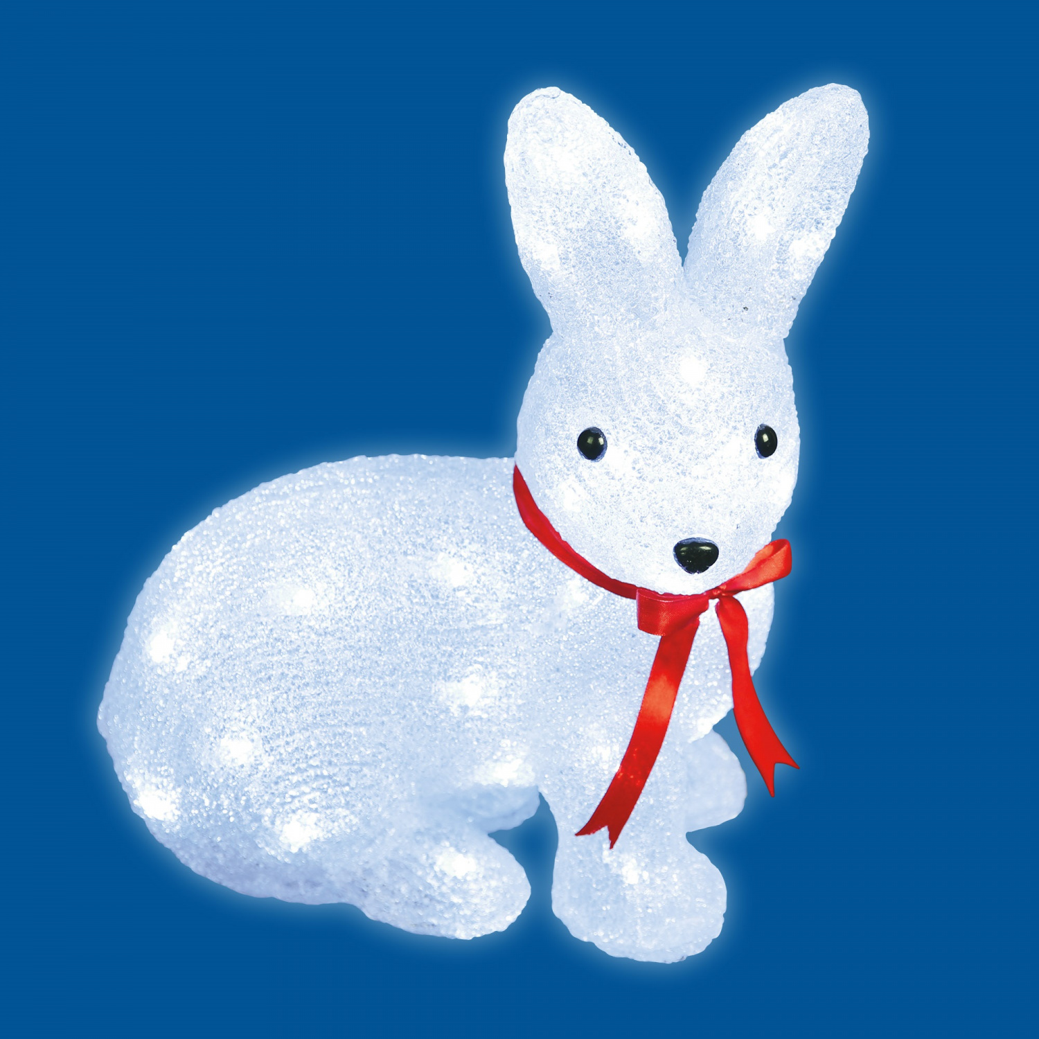Фигурка светодиодная «Кролик»  Uniel ULD-M2732-040/STA WHITE IP20 RABBIT-1
