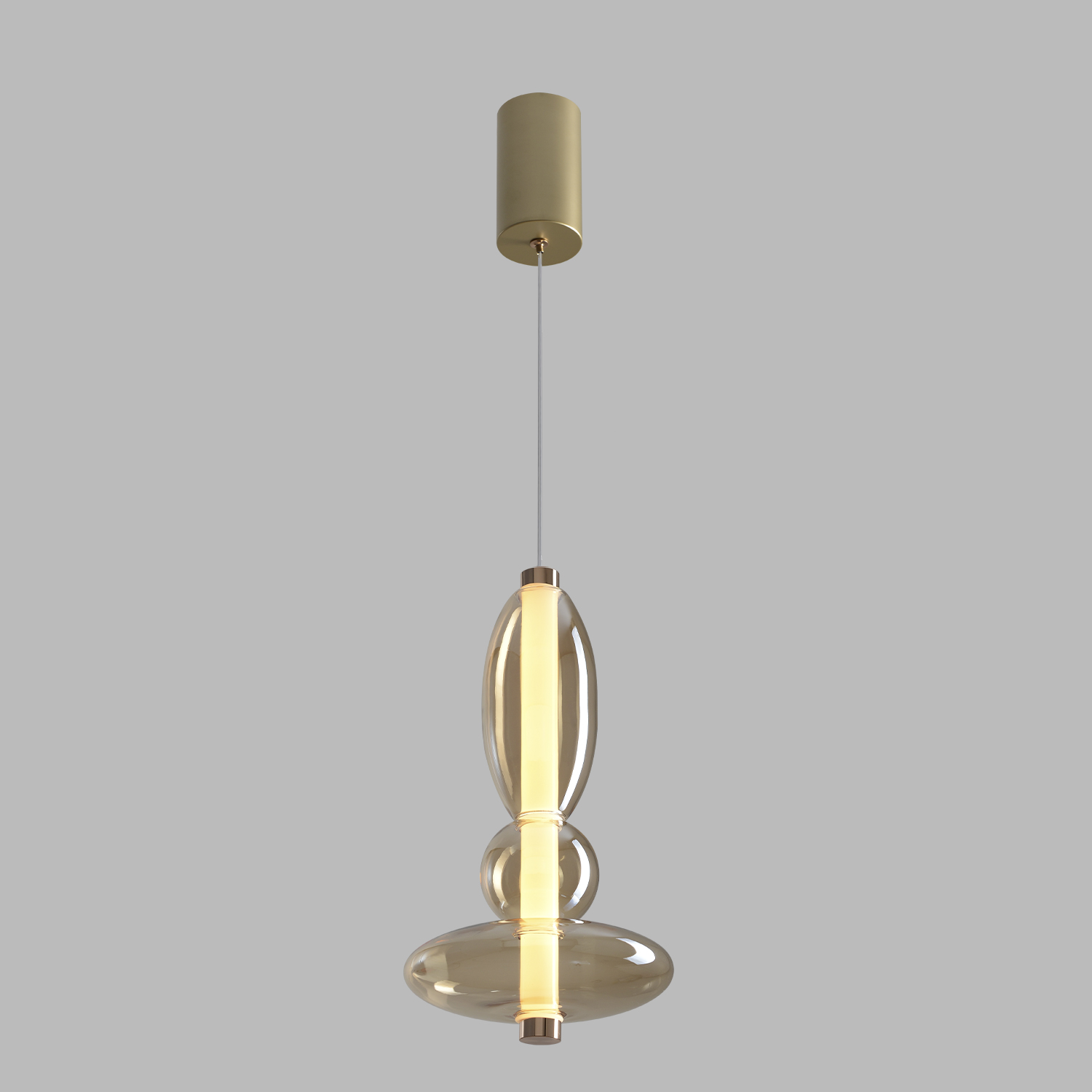 Crystal Lux Светильник подвесной Crystal Lux QUASAR SP10W LED AMBER