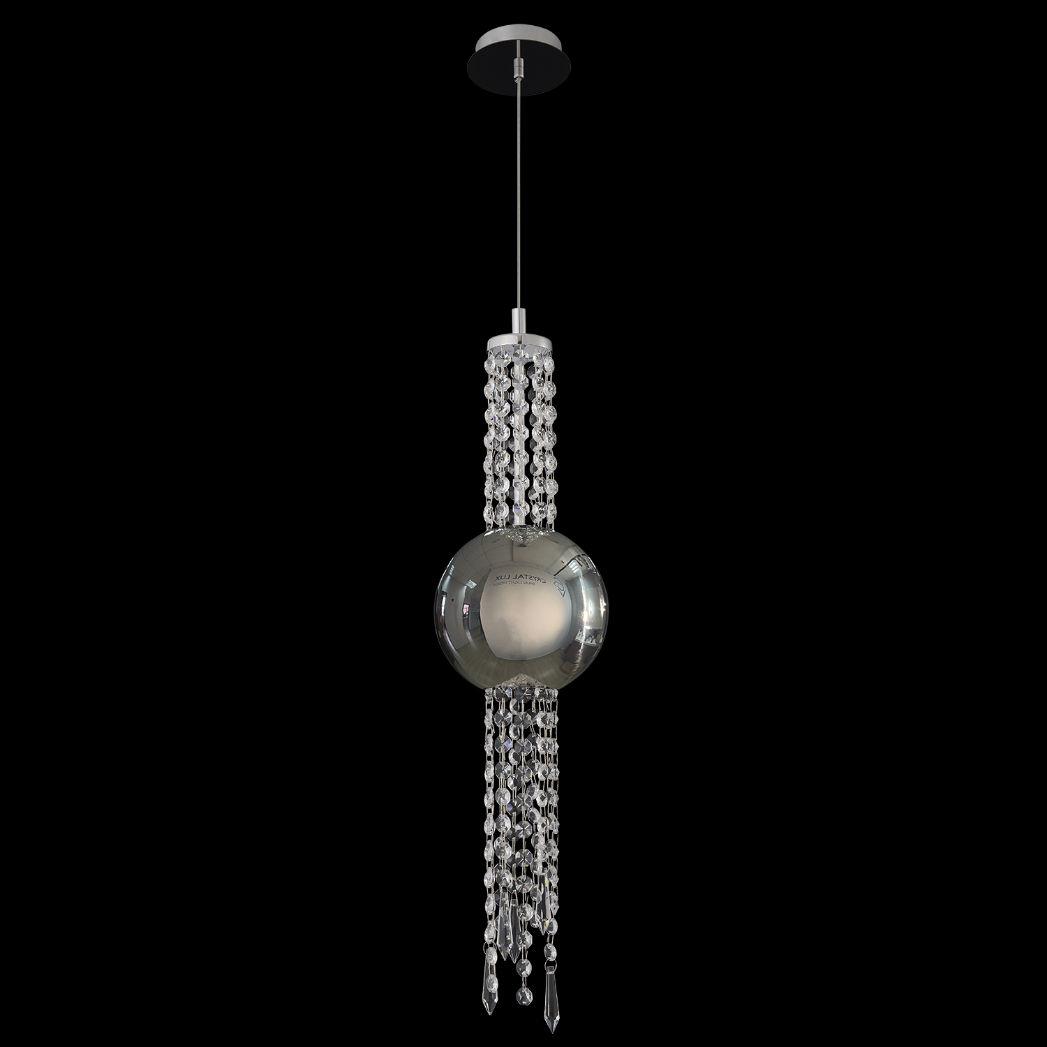Crystal Lux Светильник подвесной Crystal Lux NAVAJO SP3W LED CHROME