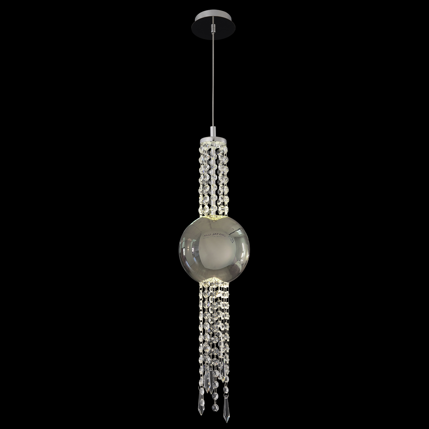 Crystal Lux Светильник подвесной Crystal Lux NAVAJO SP3W LED CHROME