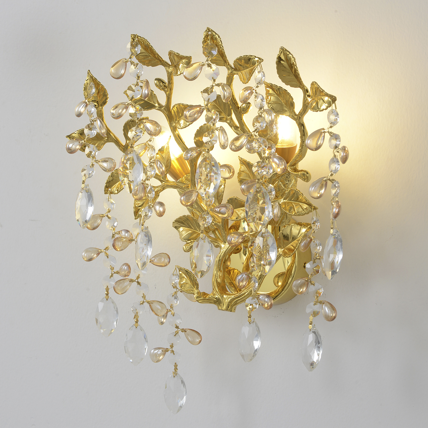 Crystal Lux Бра Crystal Lux EDEN AP2 GOLD