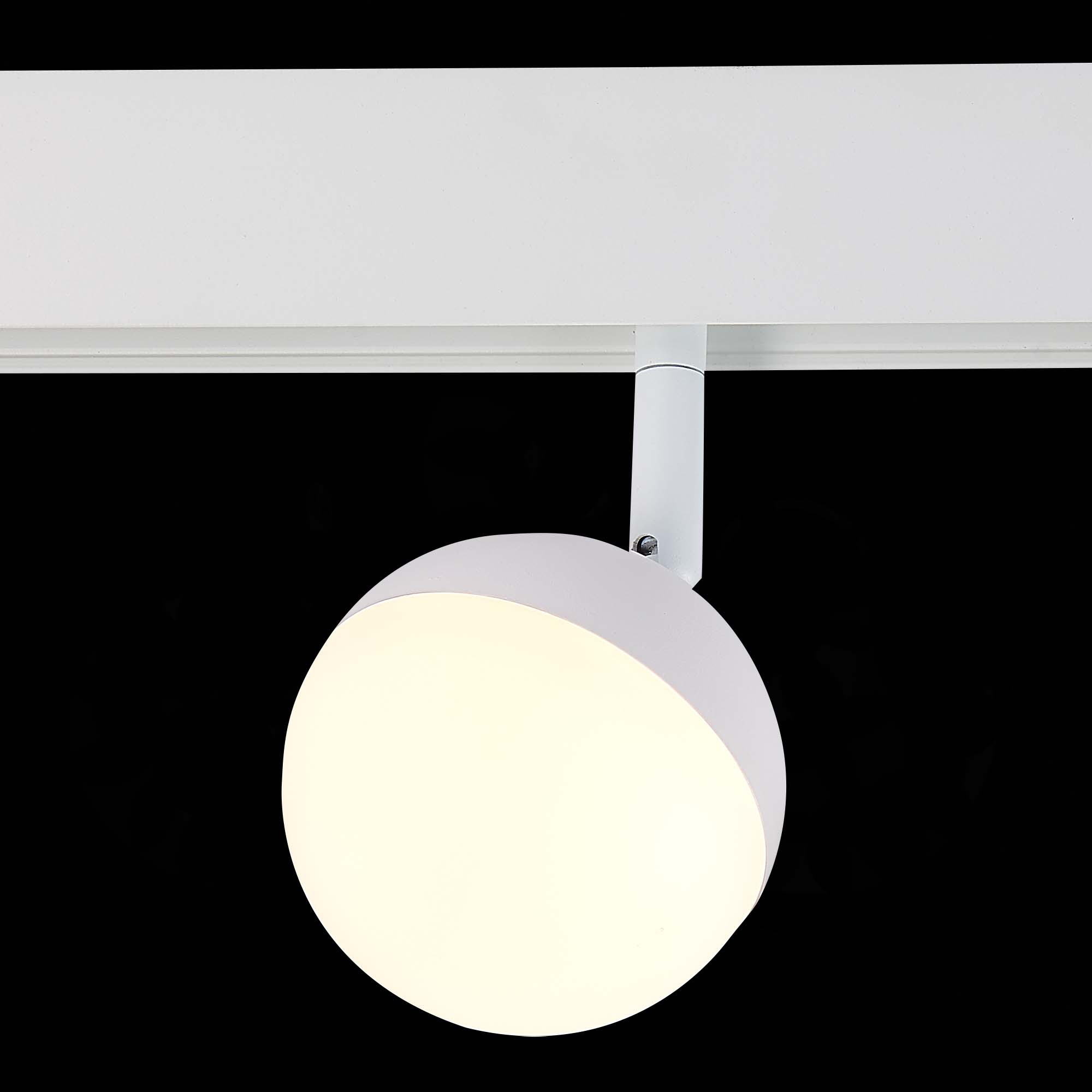 ST358.536.07 Магнитный трековый светильник Белый LED 1*7W 3000K 520Lm Ra>80 120° IP20 L120xW90xH192 48V SKYLINE 48