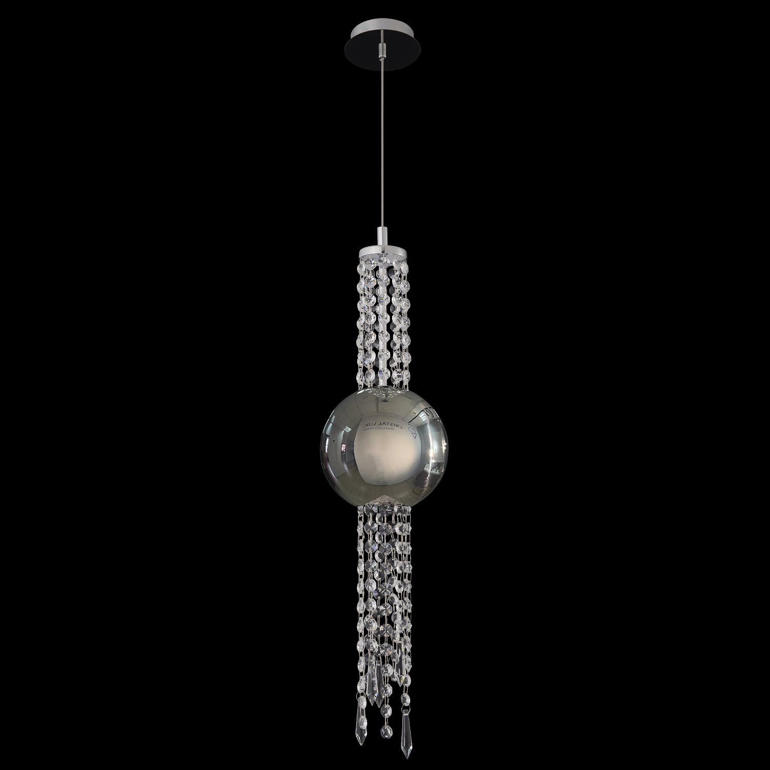 Crystal Lux Светильник подвесной Crystal Lux NAVAJO SP3W LED CHROME