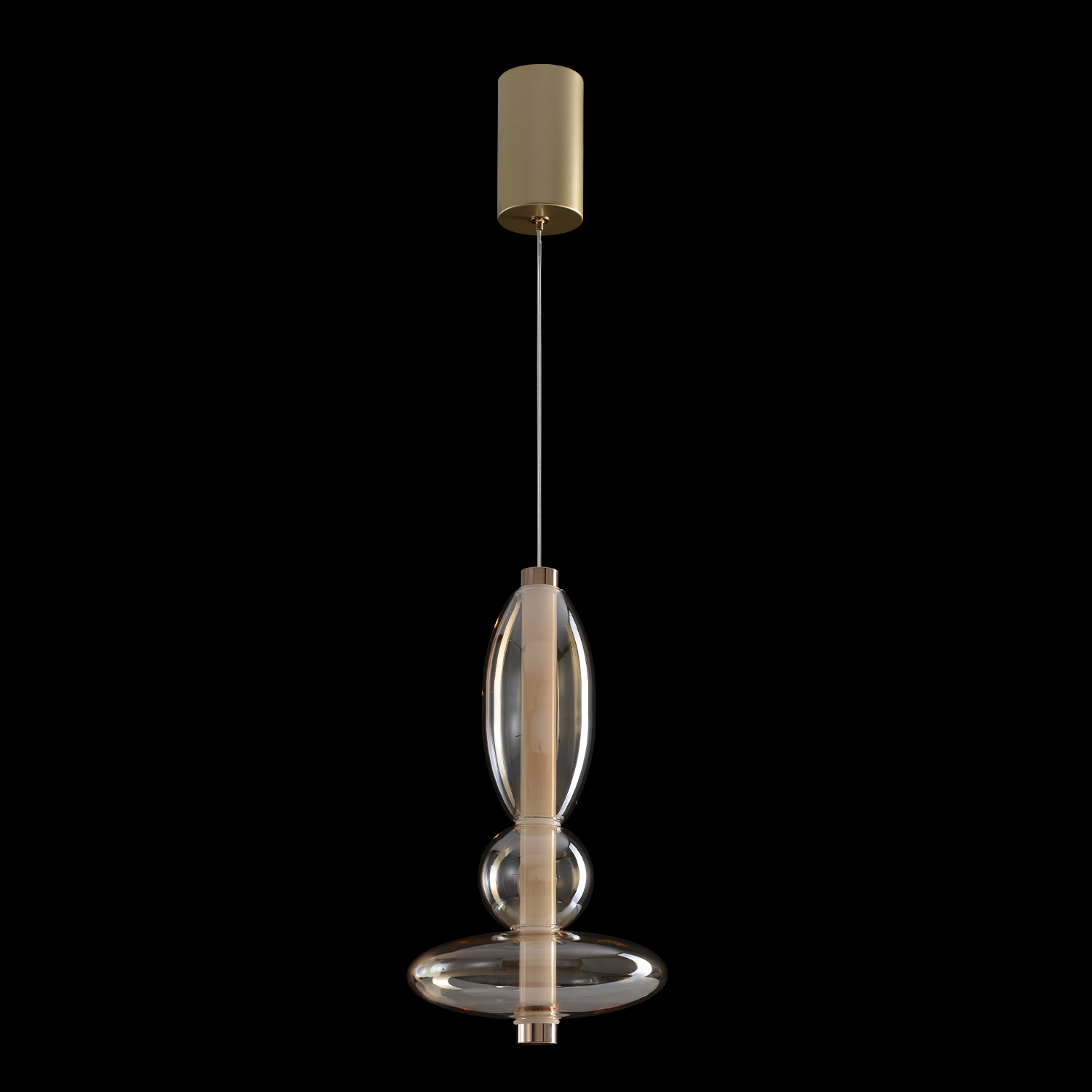 Crystal Lux Светильник подвесной Crystal Lux QUASAR SP10W LED AMBER