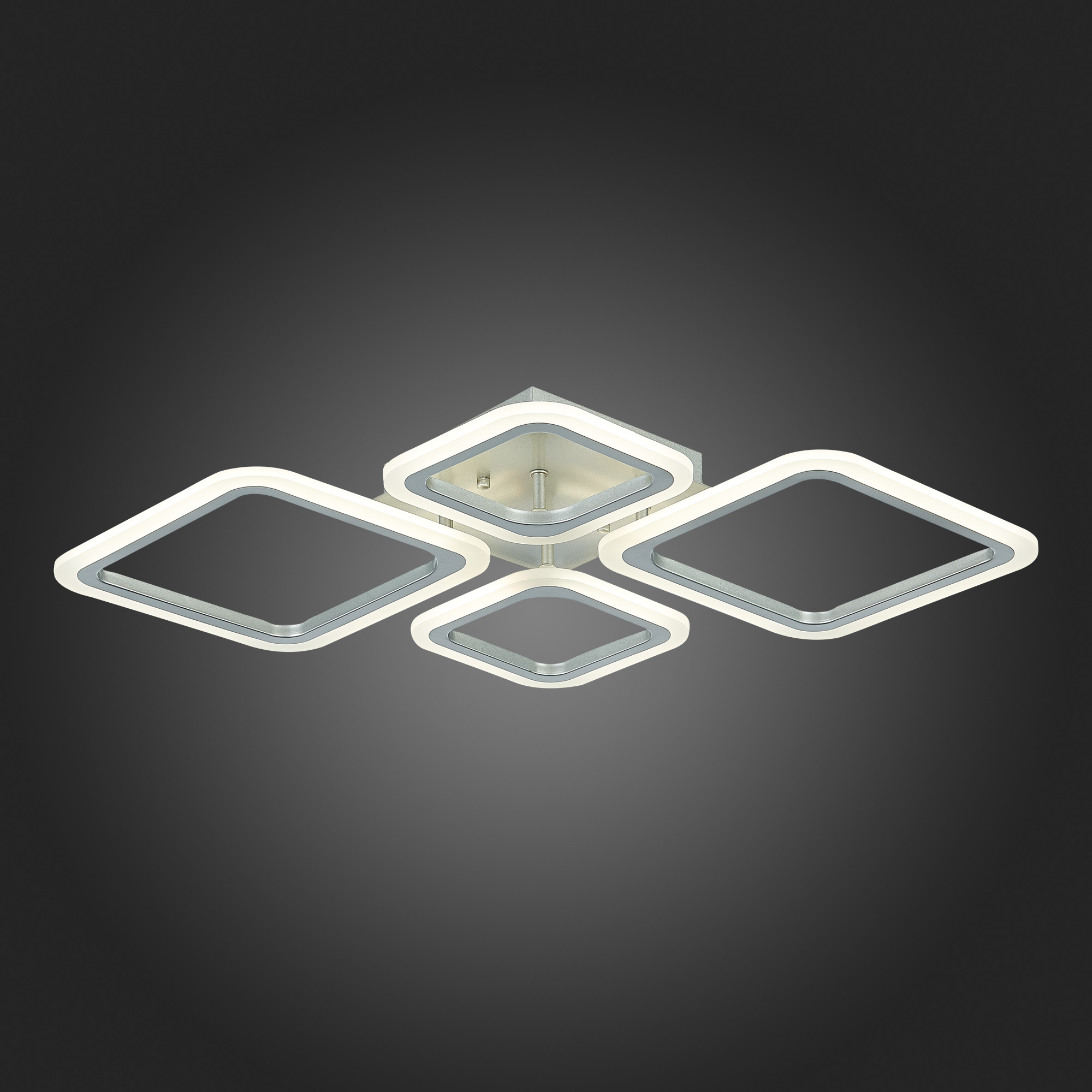 SLE500192-04 Светильник потолочный Серебристый/Белый LED 1*88W 3000-6000K SAMURO