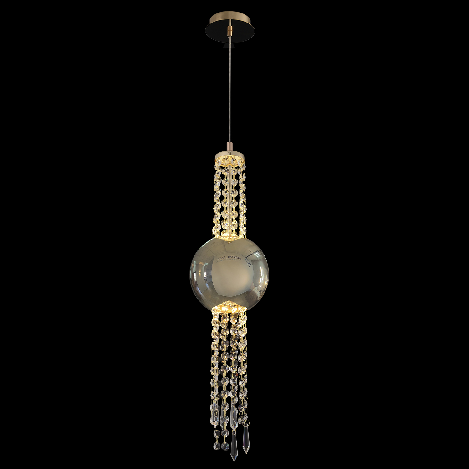 Crystal Lux Светильник подвесной Crystal Lux NAVAJO SP3W LED GOLD