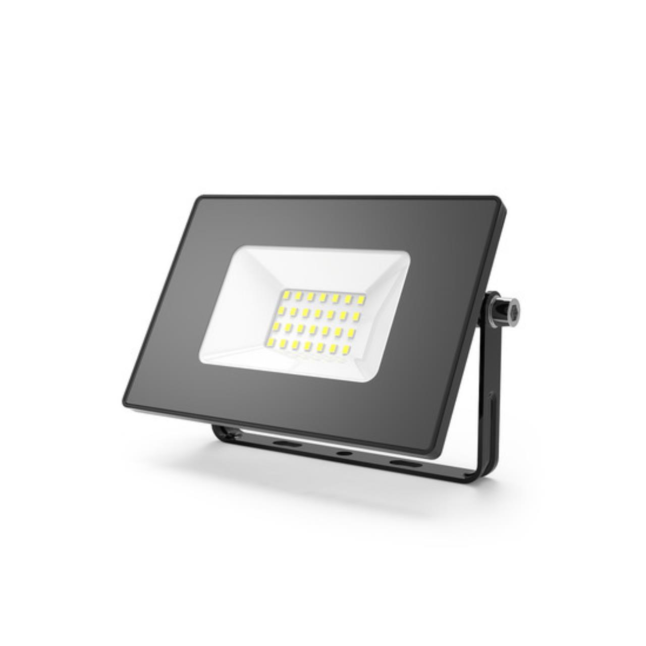 613527120 Прожектор светодиодный Gauss LED 20W 1300lm IP65 3000К черный 1/60