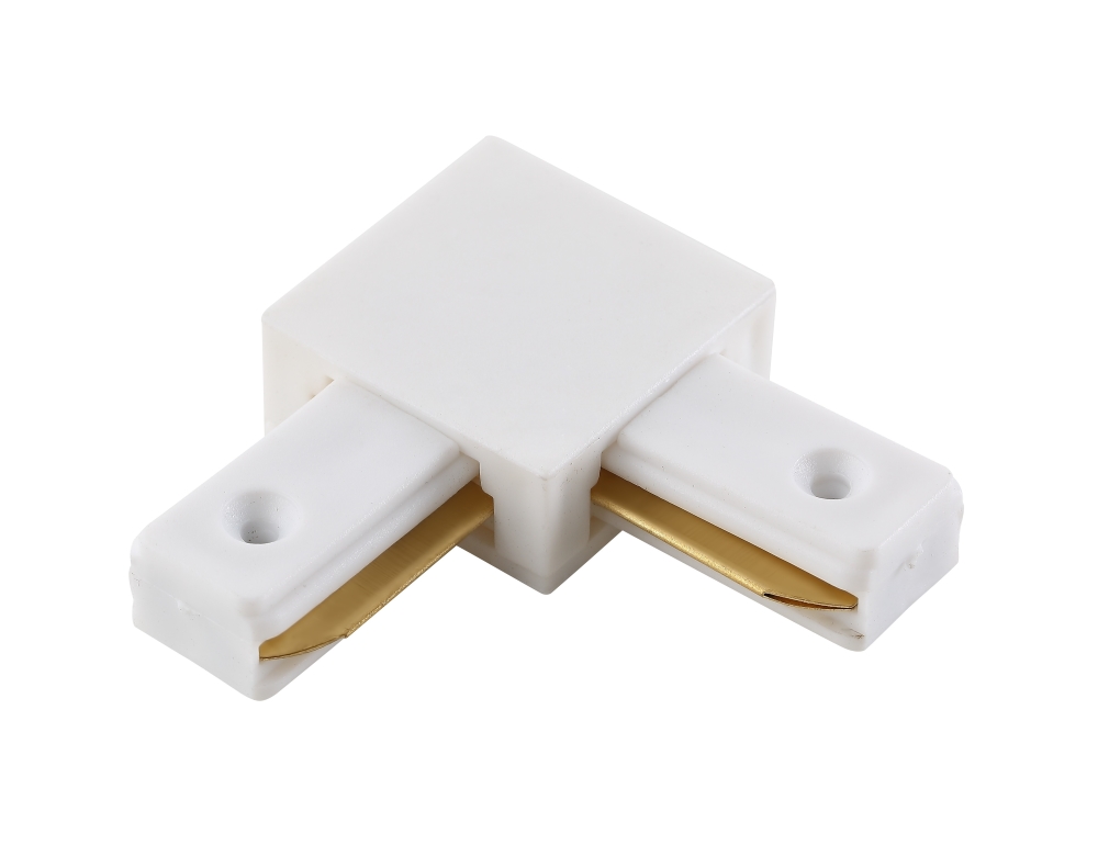 Crystal Lux Соединитель L-образный (однофазный) Crystal Lux CLT 0.211 02 WH