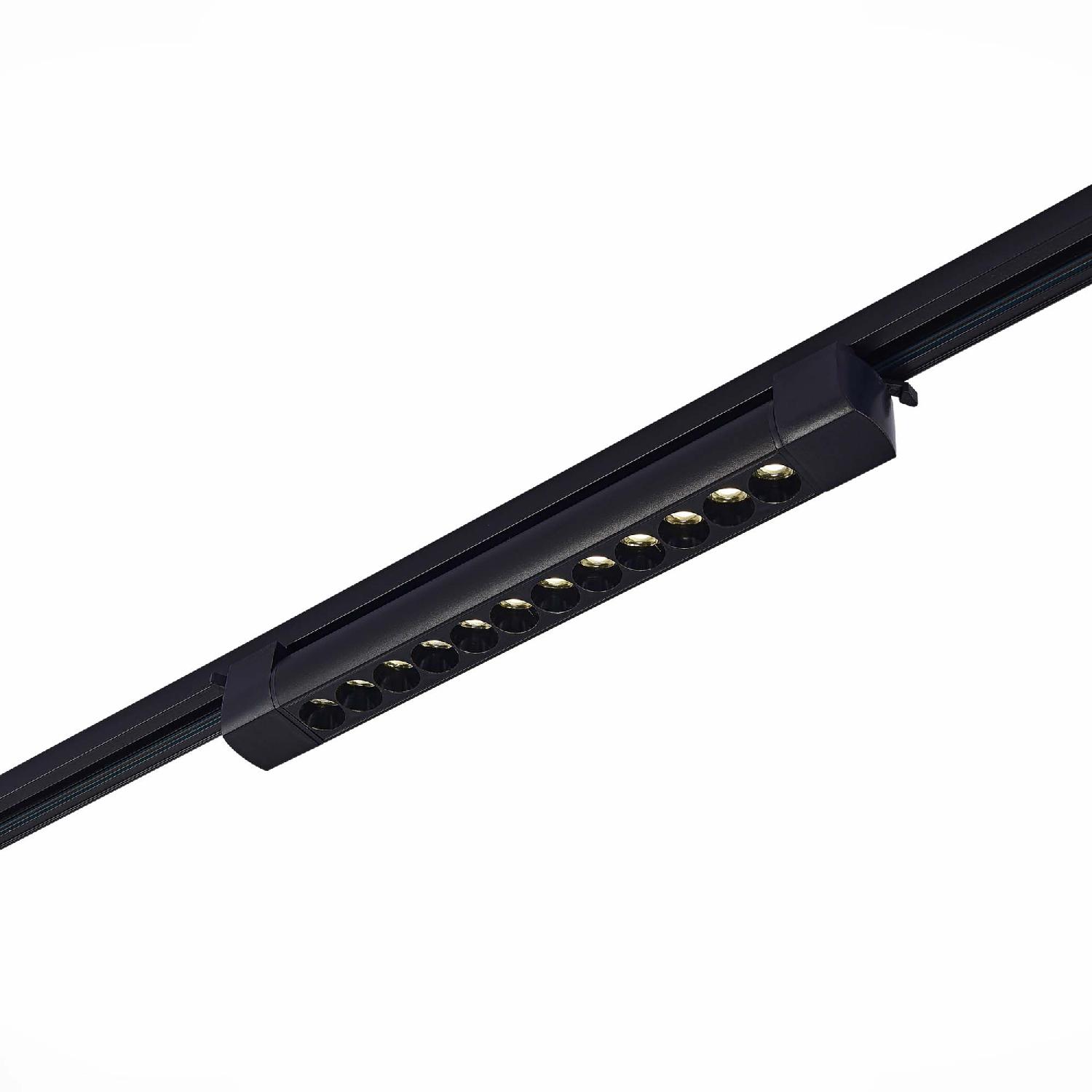 ST367.446.20 Св-к трек. Черный LED 1*20W 4000K 1 500Lm Ra>90 36° IP20 L387xW49xH54 170-240V Однофазная трековая система