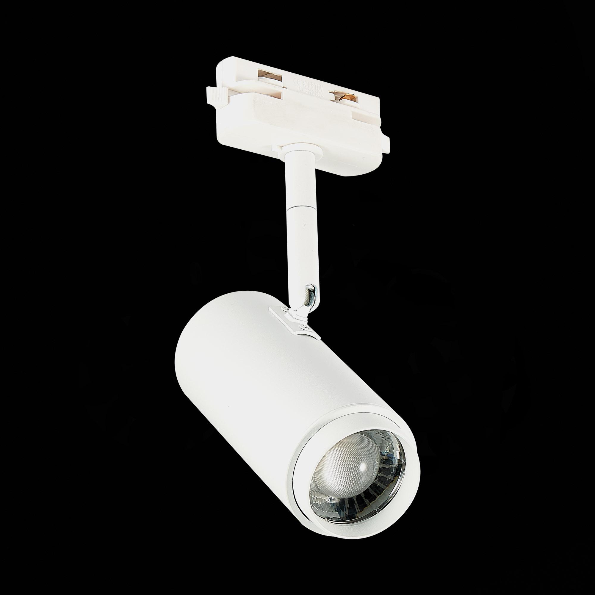ST600.546.12 Св-к трек. Zoom Белый LED 1*12W 4000K 1 200Lm Ra>80 15-60° IP20 L137xW59xH179 170-240V Однофазная трековая система
