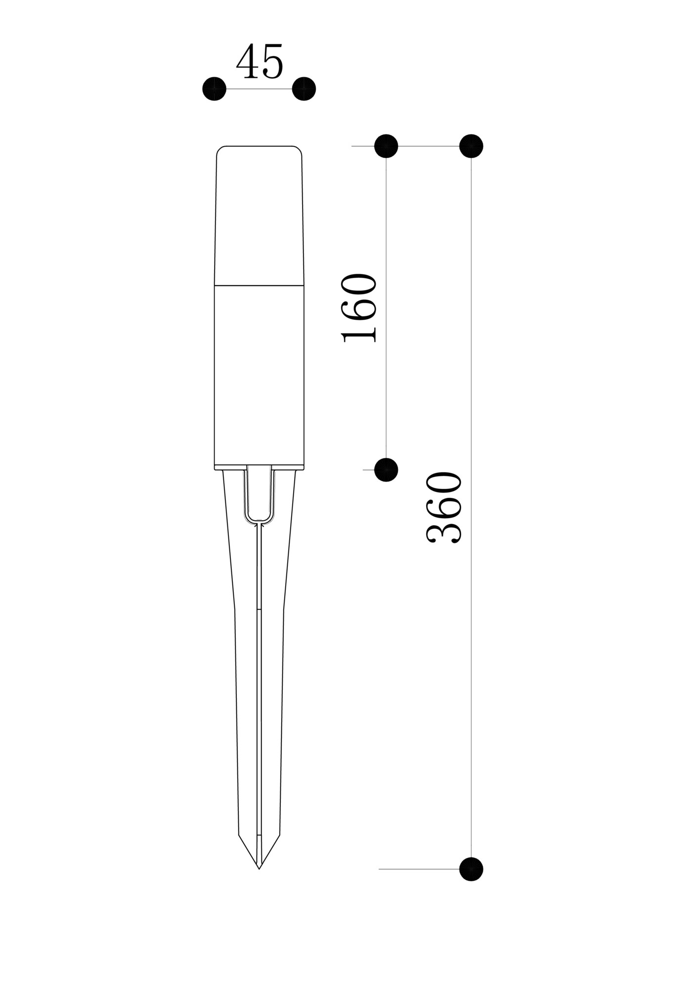 Ландшафтный светильник Outdoor O416FL-L3GR3K