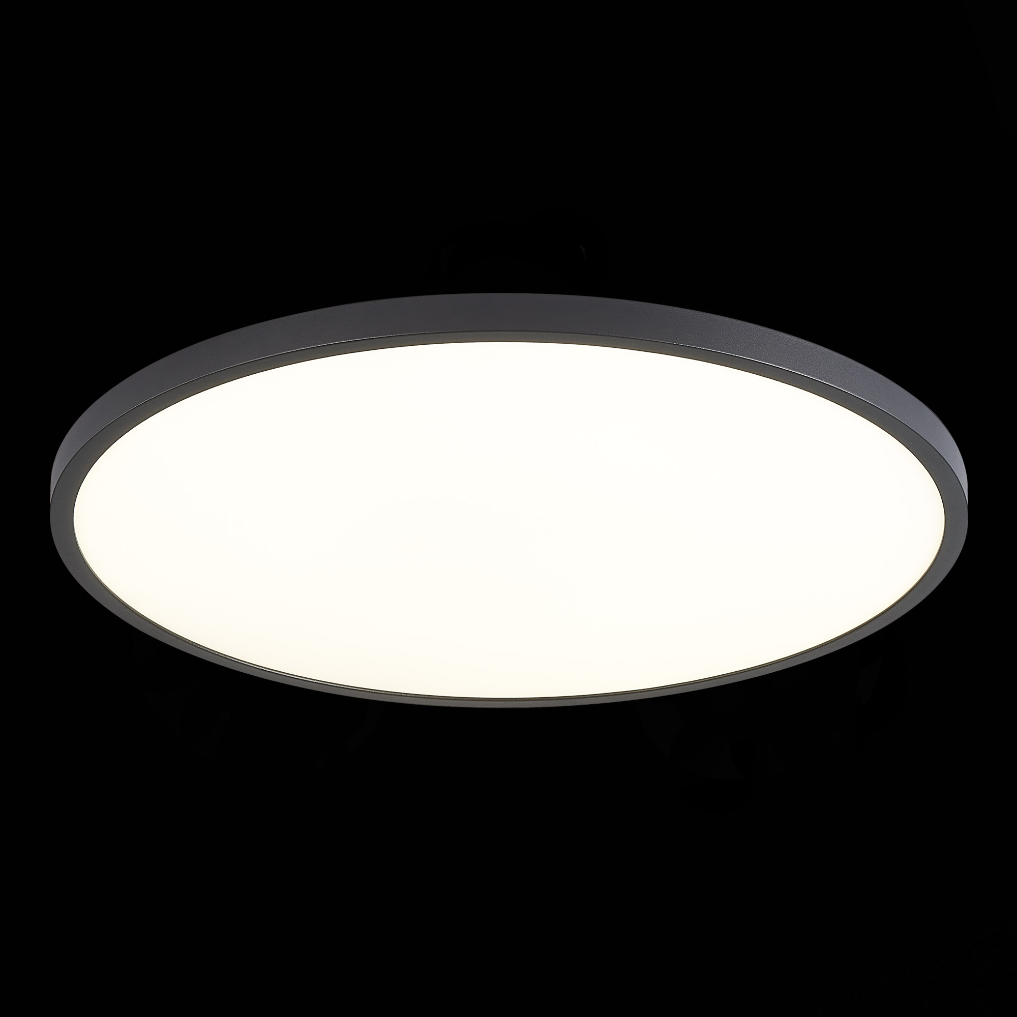 ST601.442.48 Светильник настенно-потолочный Черный LED 1*48W 4000K 4 320Lm Ra>80 120° IP20 D600xH27 90-265V Накладные светильники